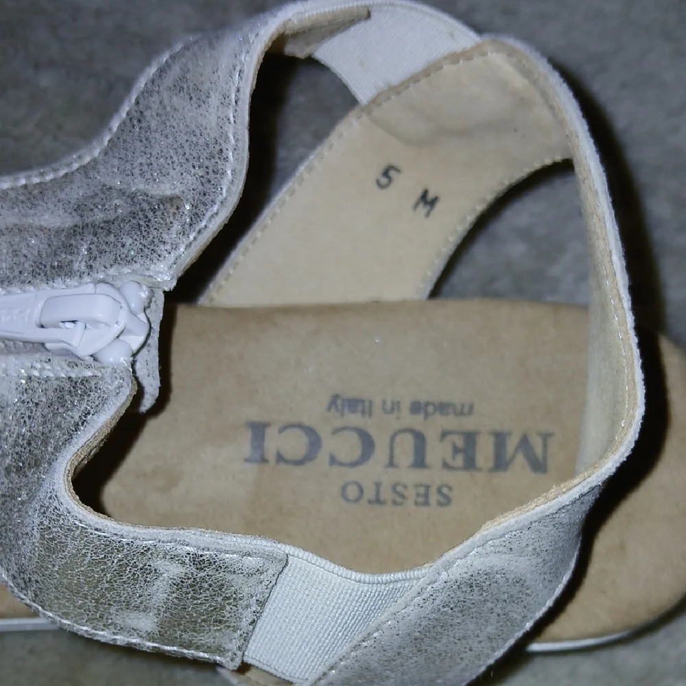 Me Too Women's Silver Sandals